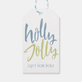 シーズンモダンズグリーツホリデーミニマルボーブル ギフトタグ (裏面)