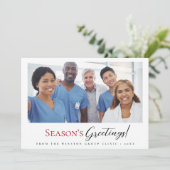 シーズンモダンズグリーティングメディカルクリニックホリデー シーズンカード (スタンド正面)
