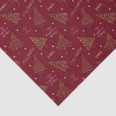 シーズンモダンズ挨拶の赤いクリスマスツリー 薄葉紙 (詳細)