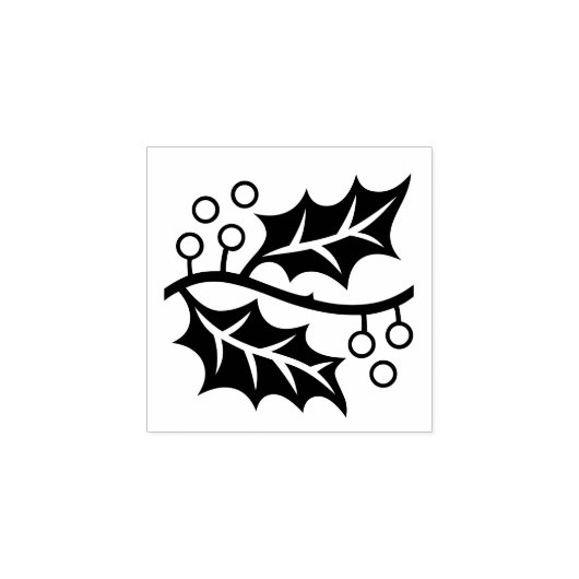 シーズンライトホリーデコカスタムールゴムスタンプ ラバースタンプ (インプリント)