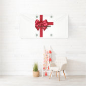 シーズンレッド4x8ビニールバナー 横断幕 (インサイチュ)