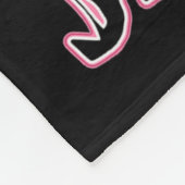 シーズン不気味かわいい幽霊ハロウィーンの衣装フローラ フリースブランケット (角)