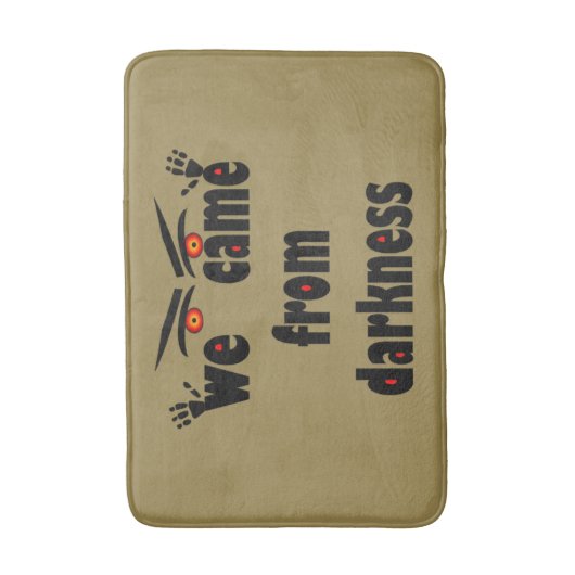 シーズン不気味の面白いハロウィーン バスマット (正面縦)