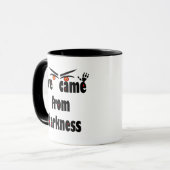 シーズン不気味の面白いハロウィーン マグカップ (正面左)