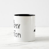 シーズン不気味ウィッチハットマグ ツートーンマグカップ (中央)