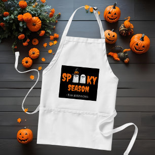シーズン不気味エプロン – 面白いハロウィーンキッチンギフト スタンダードエプロン