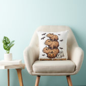 シーズン不気味カピバラハロウィーン装飾用クッション クッション (椅子)