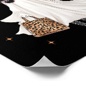 シーズン不気味カワイイ幽霊面白いハロウィーンブージーボー ポスター (角)