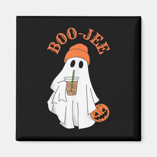 シーズン不気味キュートブジェ幽霊ハロウィーンの衣装 マグネット (正面)