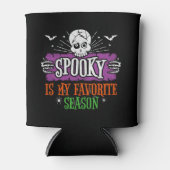 シーズン不気味スホラースケルトンこうもりハッピーハローウィン 缶クーラー (正面)