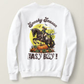 シーズン不気味ズホース スウェットシャツ (デザイン裏面)