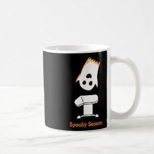 シーズン不気味ハロウィーンかわいい幽霊ギムナストボルトG コーヒーマグカップ