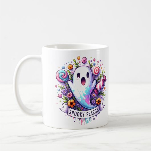 シーズン不気味ハロウィーンマグ コーヒーマグカップ (左)