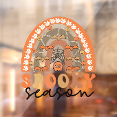 シーズン不気味ハロウィーンレインボー秋 ウィンドウサイン (シート2)