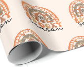 シーズン不気味ハロウィーンレインボー秋 ラッピングペーパー (ロールコーナー)