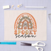 シーズン不気味ハロウィーンレインボー秋 薄葉紙 (クラフト)