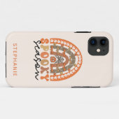 シーズン不気味ハロウィーンレインボー秋 Case-Mate iPhoneケース (裏面(横))