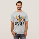 シーズン不気味ハロウィーン格言 Tシャツ (正面フル)