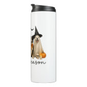 シーズン不気味ハロウィーン犬 タンブラー (回転右)