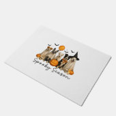 シーズン不気味ハロウィーン犬 ドアマット (アングル)