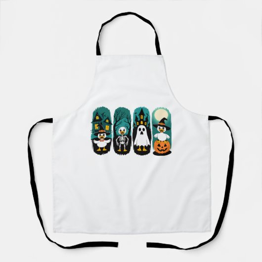 シーズン不気味ハロウィーン エプロン (正面)