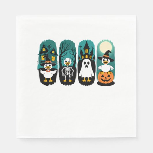 シーズン不気味ハロウィーン スタンダードランチョンナプキン (正面)