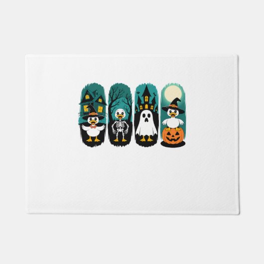 シーズン不気味ハロウィーン ドアマット (正面)