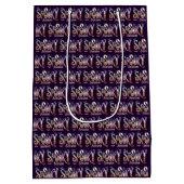 シーズン不気味ハロウィーン ミディアムペーパーバッグ (裏面)