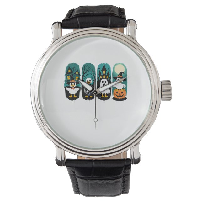 シーズン不気味ハロウィーン 腕時計 (正面)