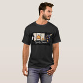シーズン不気味ハロウィーン Tシャツ (正面フル)