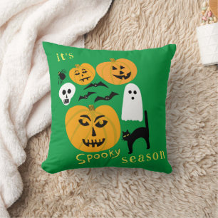 シーズン不気味パンプキンス幽霊こうもりハッピーハローウィン クッション