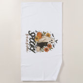 シーズン不気味ビベス幽霊 ビーチタオル (正面)