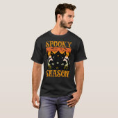 シーズン不気味面白いハロウィーンギフトアイディア Tシャツ (正面フル)