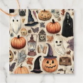 シーズン不気味 – ハロウィーンメッセージカード フェイバータグ (正面)