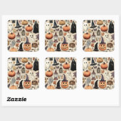 シーズン不気味- Halloween Stickers スクエアシール (シート)