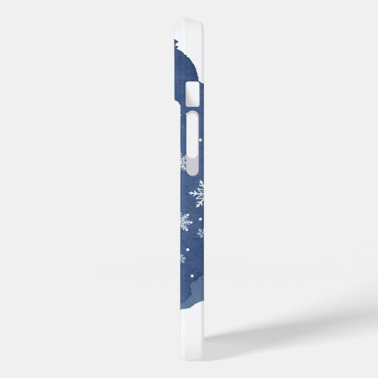 シーズン信じブルースノーフレーク・クリスマス Case-Mate iPhoneケース (裏面 / 左)