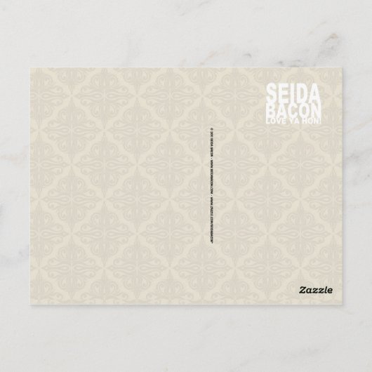 シーズン冬の至葉書の理由 ポストカード (裏面)