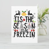 シーズン到来!凍えようぜ Tシャツ 招待状 (スタンド正面)