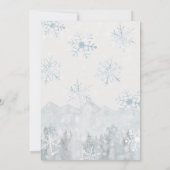 シーズン祝ズホリデーパーティー 招待状 (裏面)