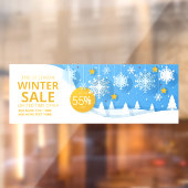 シーズン終わりの最終販売を最大でXX%までパーソナライズ ウィンドウサイン (シート2)