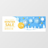 シーズン終わりの最終販売を最大でXX%までパーソナライズ ウィンドウサイン (シート)