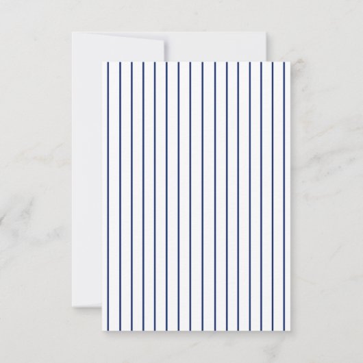 シーズン終わり野球パーティの招待状 招待状 (裏面)