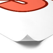 シーズン終了のセールのサイン、カラフル小売販売 ポスター (角)