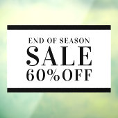 シーズン終了のビジネスストアの販売割引オフ勝利 ウィンドウサイン (シート3)