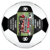 シーズン終了の贈り物のアイディアサッカーコーチ，カスタム サッカーボール (回転)