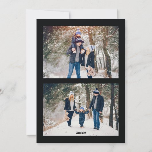 シーズンJOYホリデーエレメンツホリデーフォトカード シーズンカード (裏面)