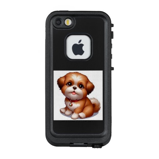 シーズー犬チャイナ君 LifeProof iPhoneケース (裏面)