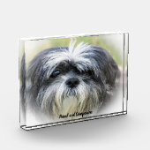 シーズー犬 フォトブロック (左)