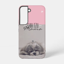 シーズー ママ Samsungケース 犬好きなママへ
