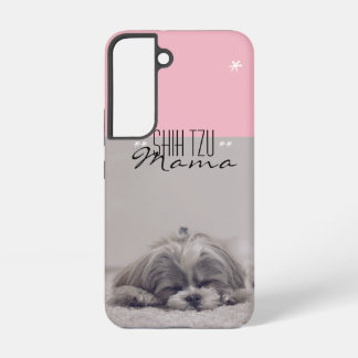 シーズー ママ Samsungケース 犬好きなママへ Samsung Galaxy S22ケース